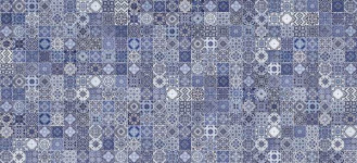 Плитка настенная Hammam голубой HAG041 рельеф