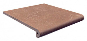 Ступень фронтальная Stone Peldano Brown 33x33x4