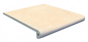 Ступень фронтальная Stone Peldano Cream 33x33x4